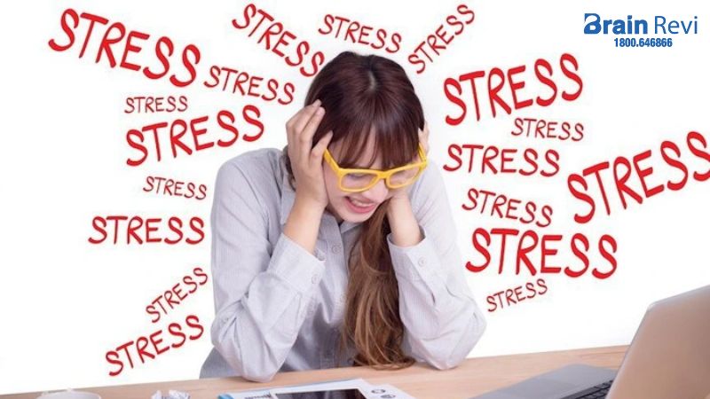 Căng thẳng quá mức do chịu áp lực trong công việc, học tập, đời sống hôn nhân,… khiến thần kinh căng thẳng