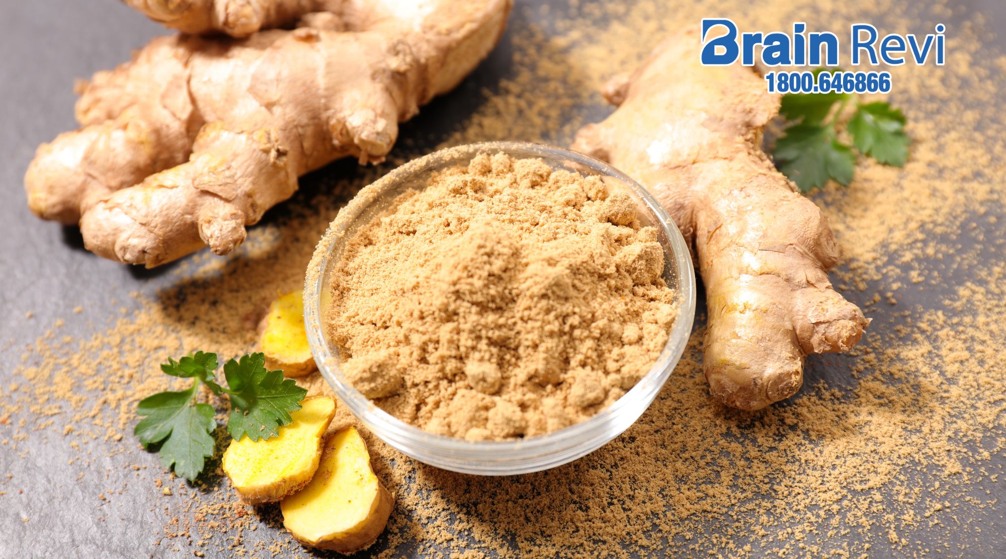 chữa đau đầu bằng gừng
