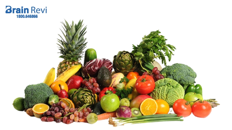 Người bị hoa mắt, chóng mặt nên bổ sung nhiều rau xanh, trái cây, thực phẩm giàu vitamin C